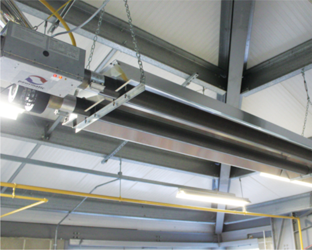 Commercial Gas Safety Compliance - Gas Fired Radiant Tube Heater