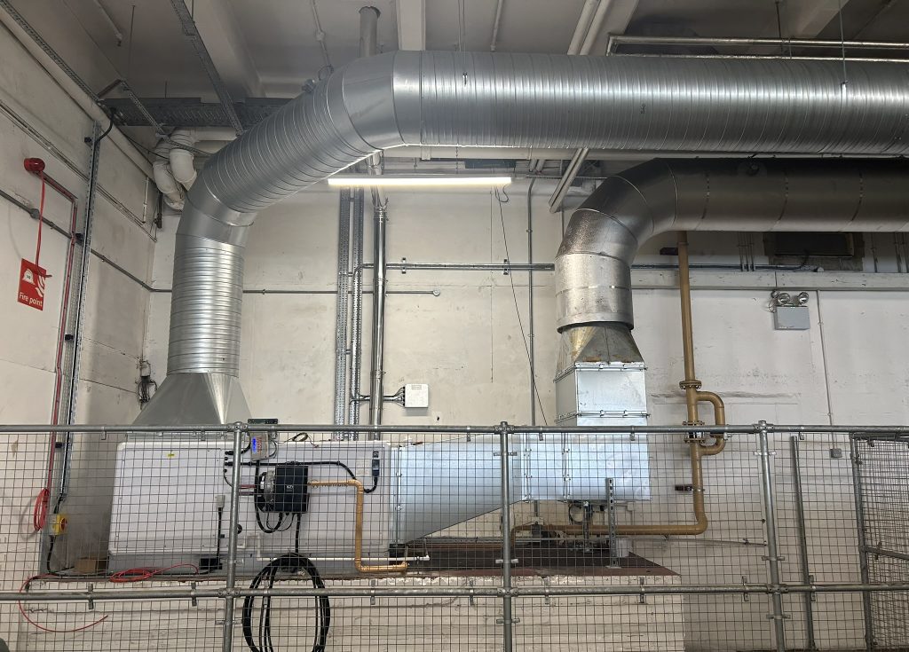 Gas pipe work to Waitrose Bracknell