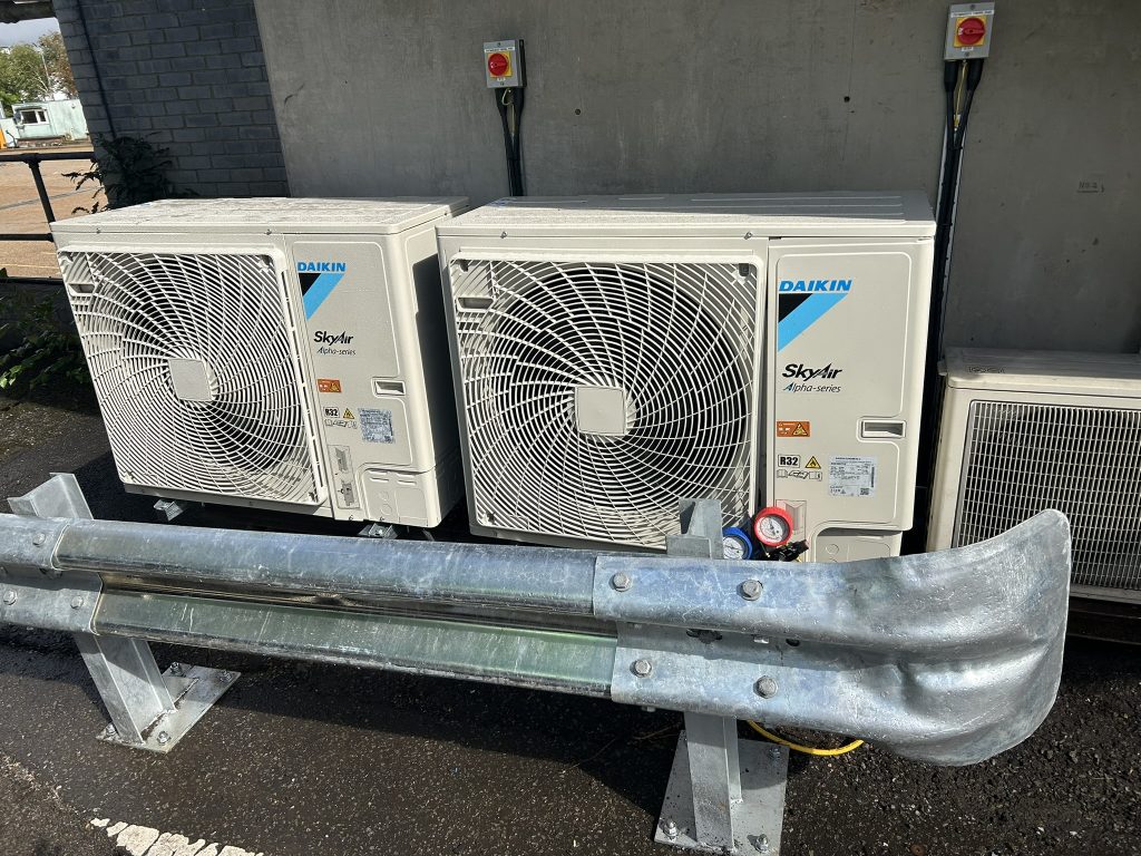 Daikin Sky Air air-conditioning system, providing heating, cooling, ventilation and air purification to Waitrose Bracknell