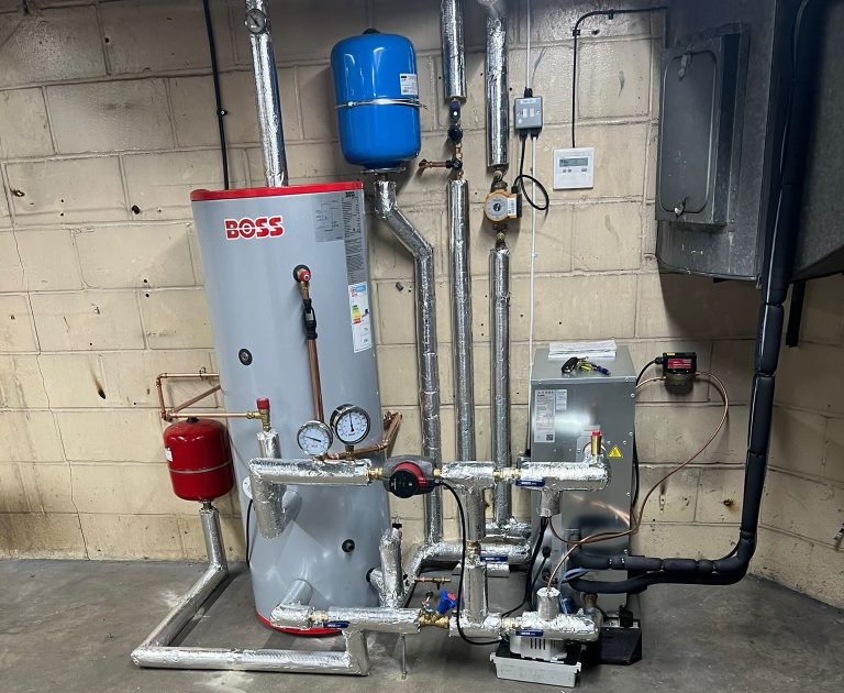 Metroline Edgware installed BOSS hot water boiler